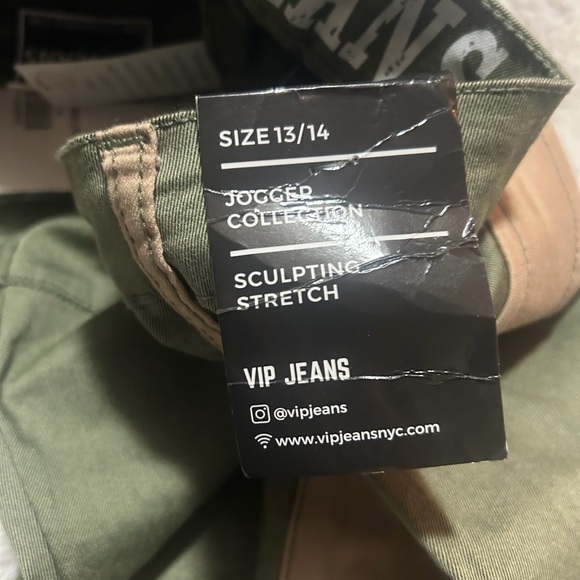 VIP Olive and Beige Cargo Pants - Picture 5 of 5